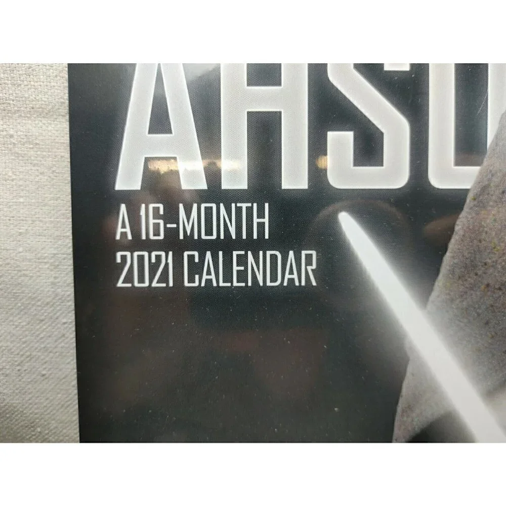 Star Wars The Mandalorian Ahsoka Tano Disney Lucasfilm 2021 Wall Calendar